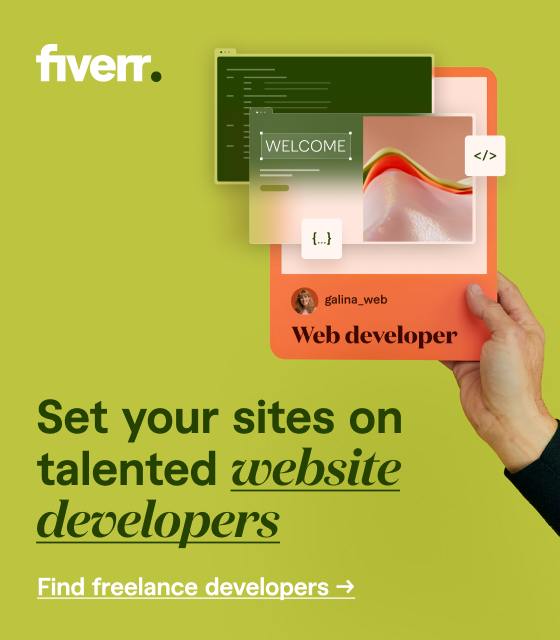 Fiverr - hire a freelancer
