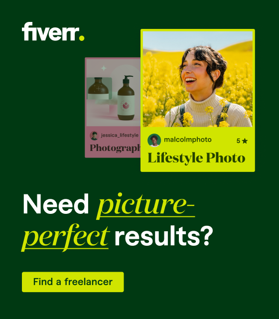 Fiverr - hire a freelancer